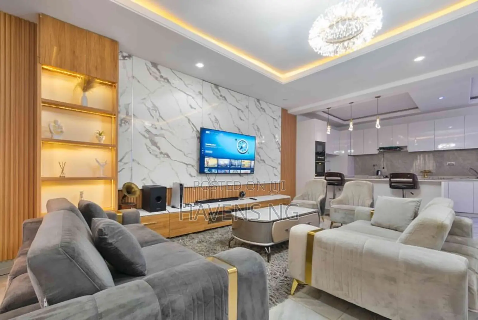 Luxury 3-Bedroom Maisonette With Snooker Board. in Lekki Phase 1