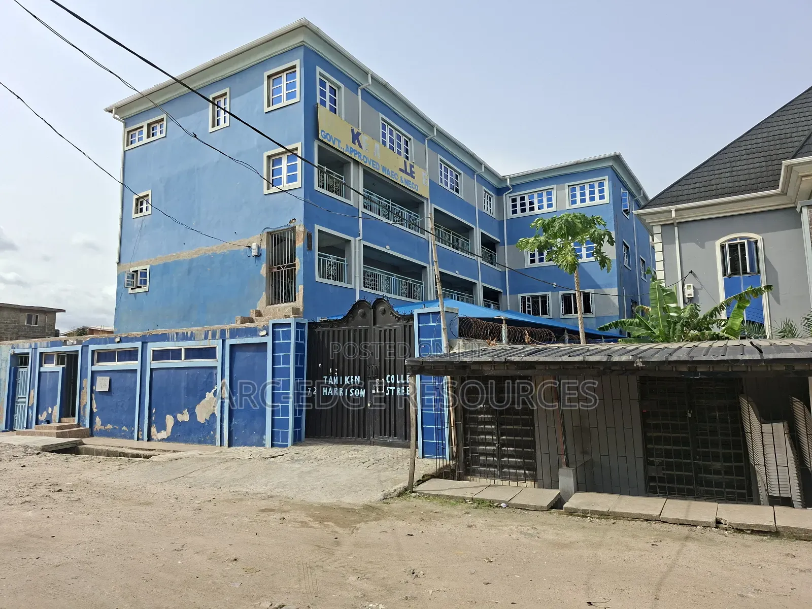 Functional Secondary School With Government Approvals in Ago Palace