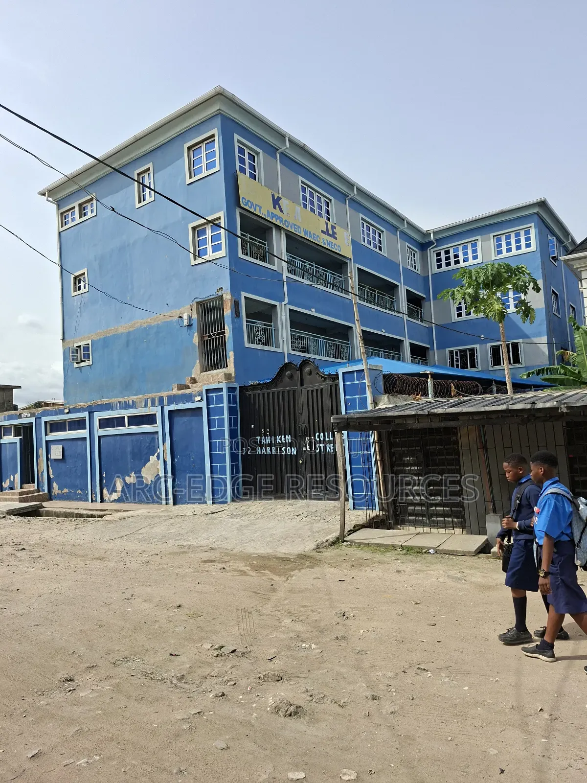 Functional Secondary School With Government Approvals in Ago Palace