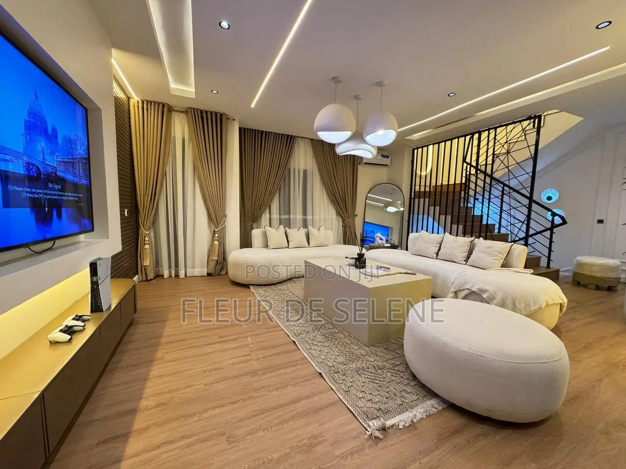 Vineyard 3bedroom Terrace Airbnb in Lagos in Lekki Phase 1