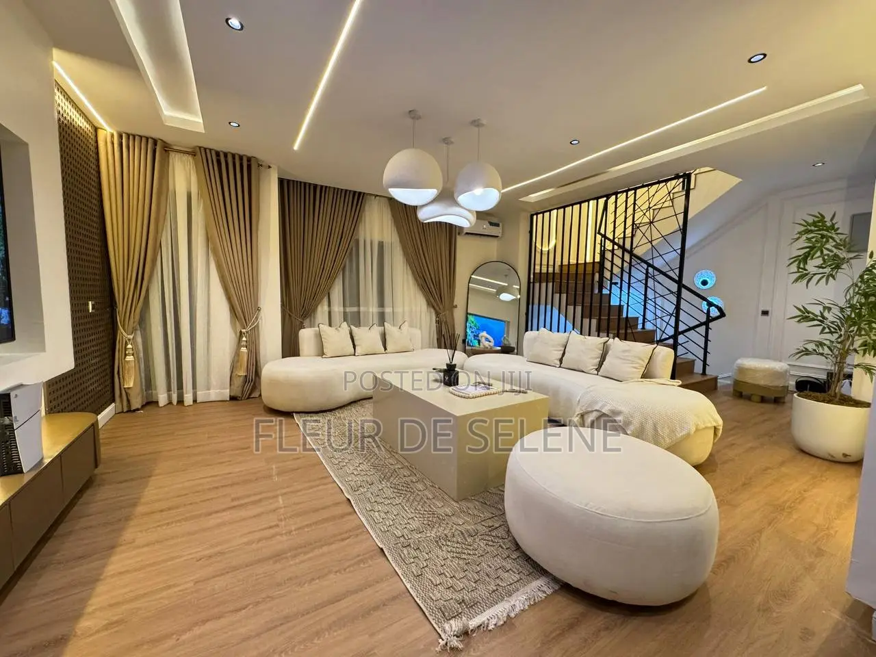 Vineyard 3bedroom Terrace Airbnb in Lagos in Lekki Phase 1
