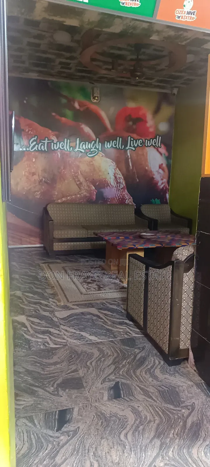 A Functional Eatery for Lease at New Bodija Ibadan in Bodija