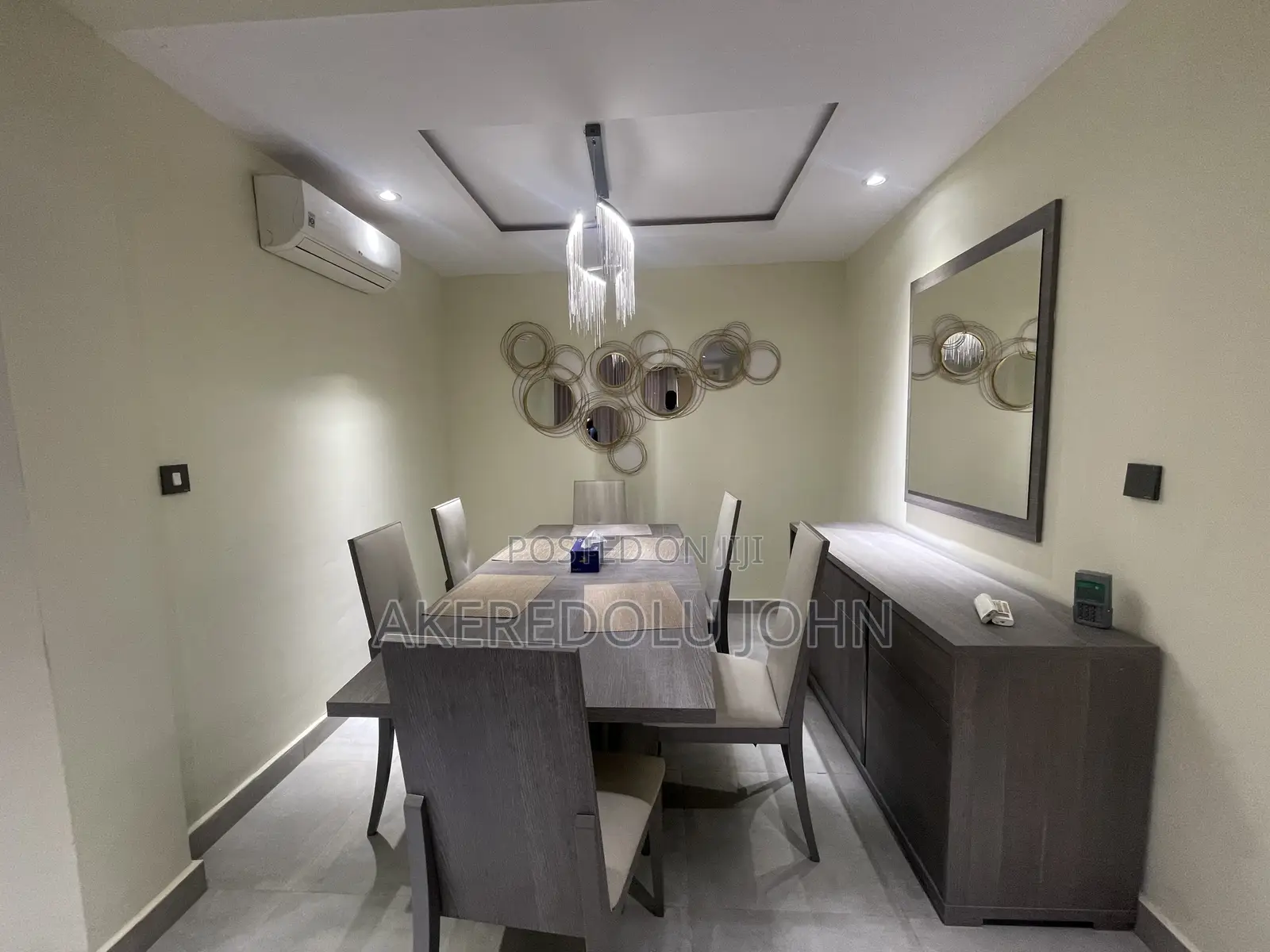 Furnished 3bdrm Block of Flats in Wuye for rent in Wuye