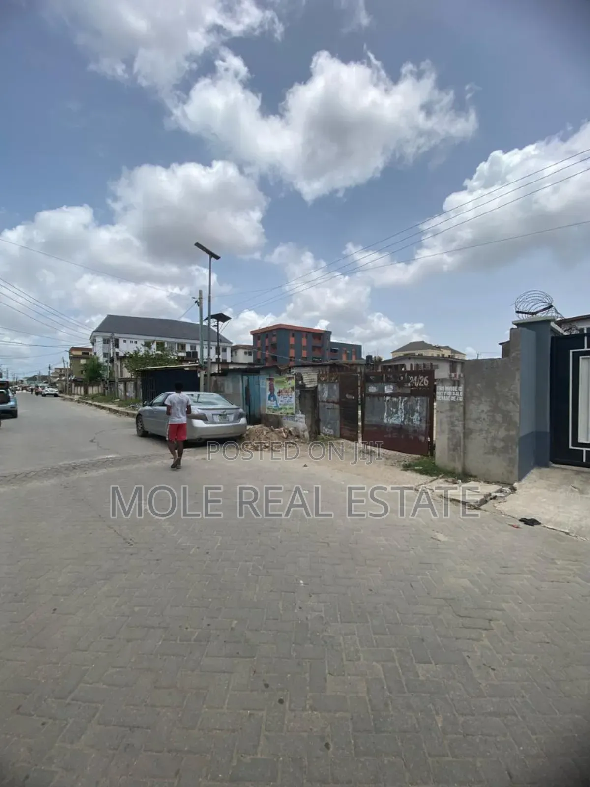 2 Plots Fenced Gated Adetola Road Aguda Surulere in Aguda / Surulere