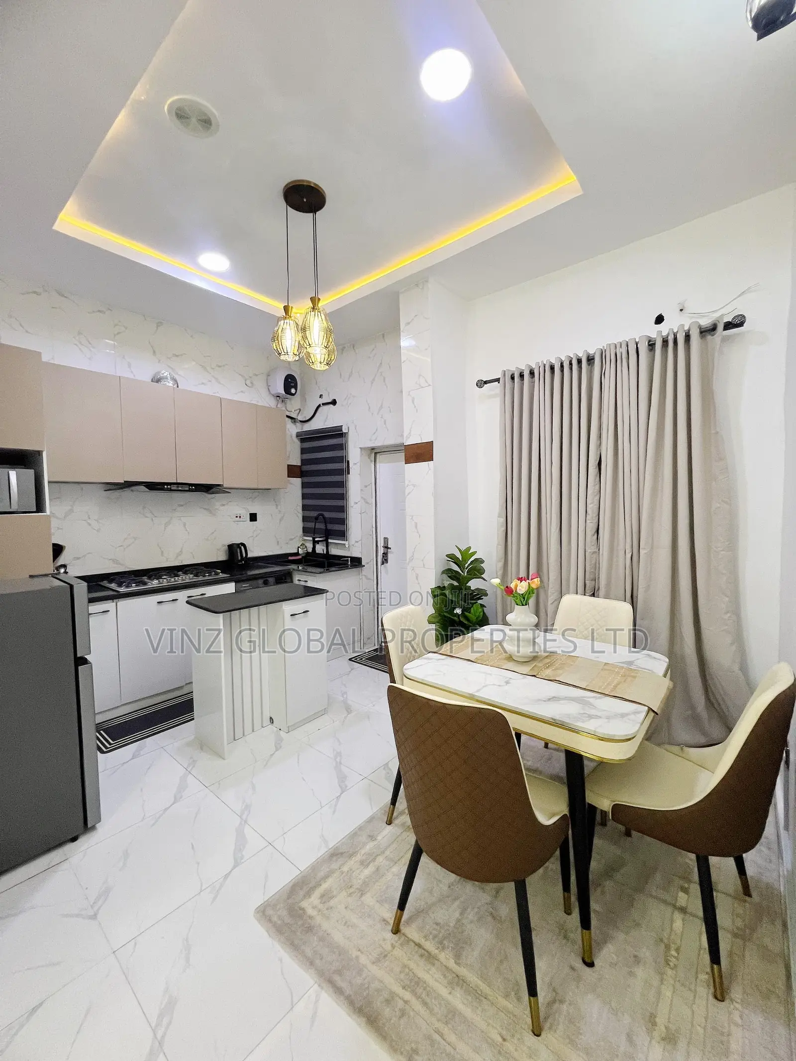 Luxury 2 Bedroom Duplex With Ps5, Solar Inverter in Lekki