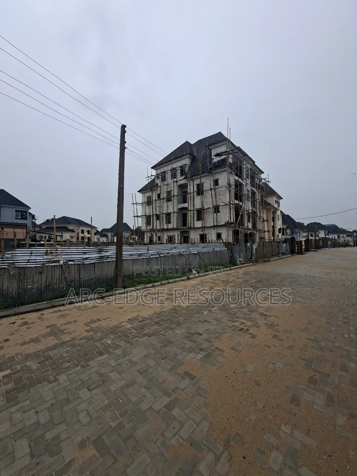 Dry Bareland Facing Double Street in Ago Palace