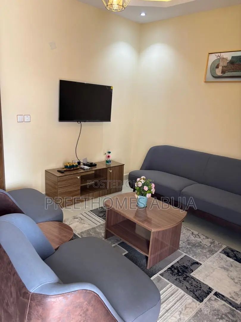 Fully Furnished 1 Bedroom Airbnb Apartment in Asokoro