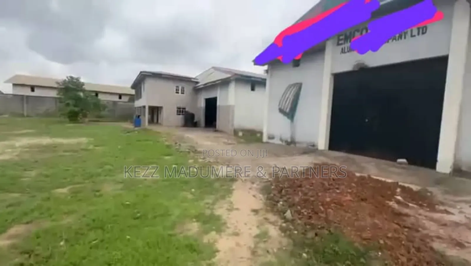 For Sale: Large Size 2 No's Warehouse on 6 Plots in Owerri. in Owerri