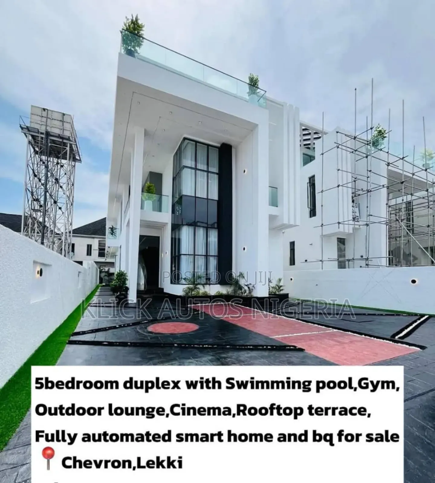Furnished 5bdrm Duplex in Chevron, Lekki Phase 1 for sale in Lekki Phase 1