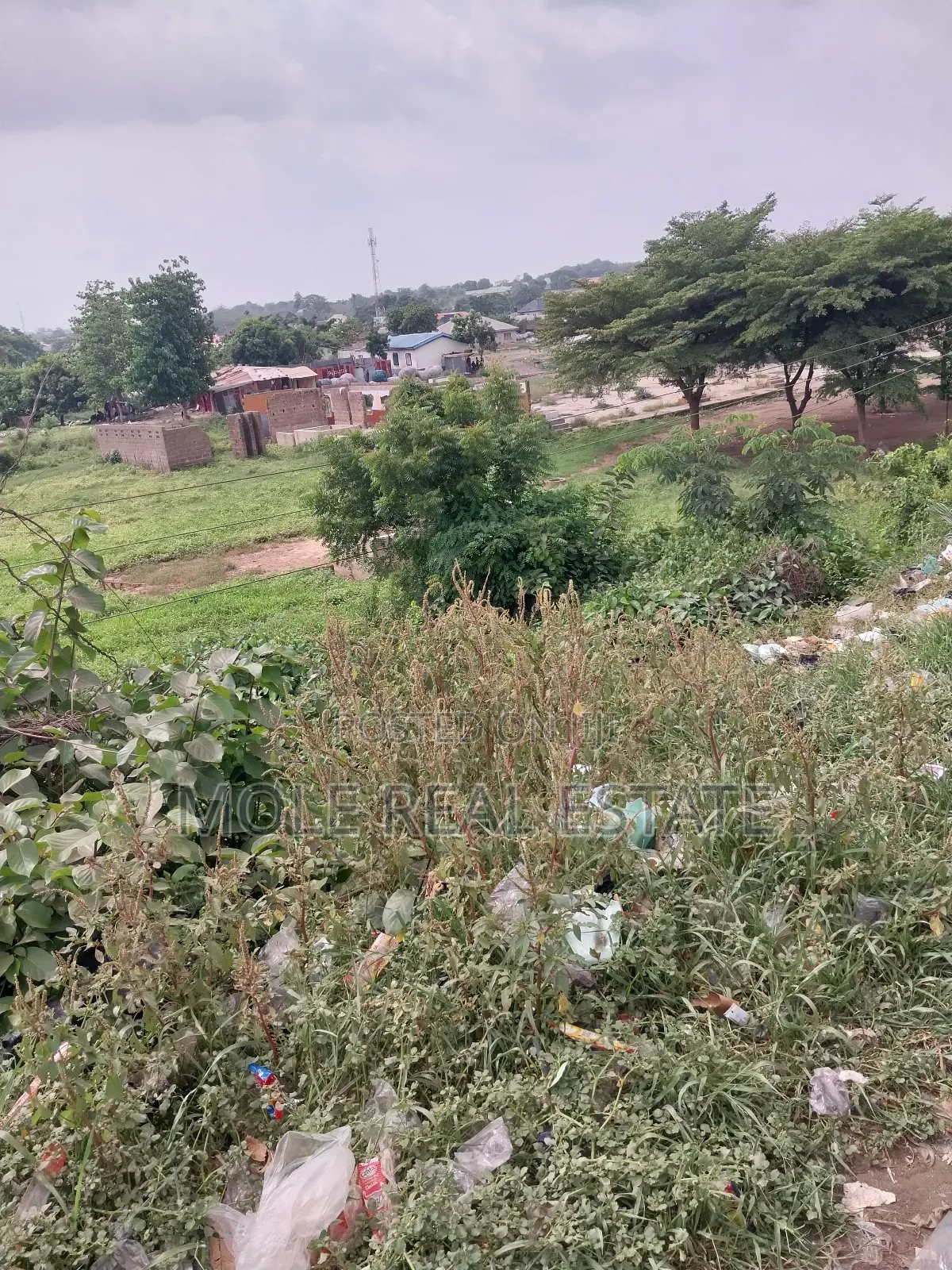 Half Plot of Land Dwarf Fence Ijegun-Ijegemo Semi Dry in Ijegun
