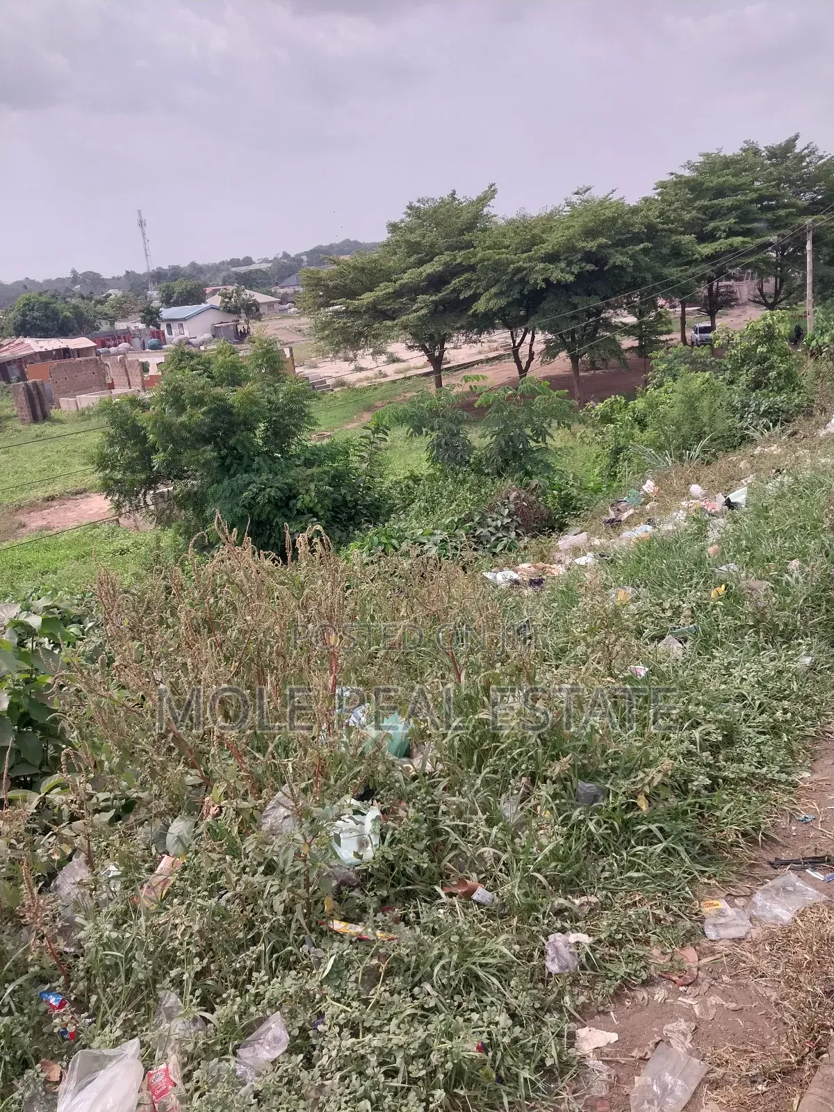 Half Plot of Land Dwarf Fence Ijegun-Ijegemo Semi Dry in Ijegun