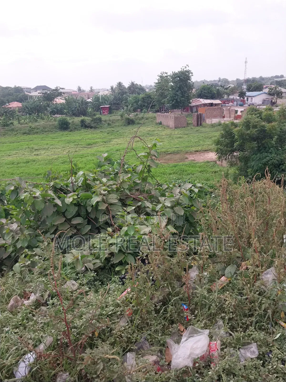 Half Plot of Land Dwarf Fence Ijegun-Ijegemo Semi Dry in Ijegun