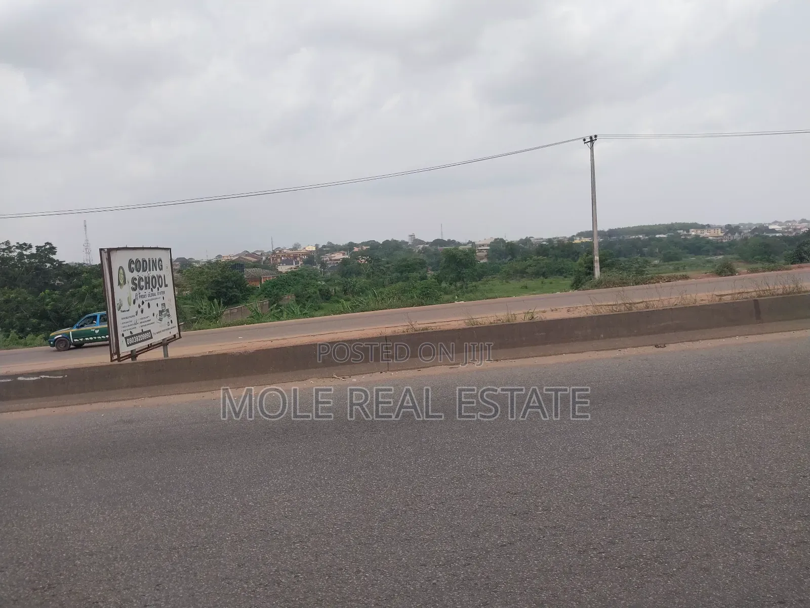 Half Plot of Land Dwarf Fence Ijegun-Ijegemo Semi Dry in Ijegun