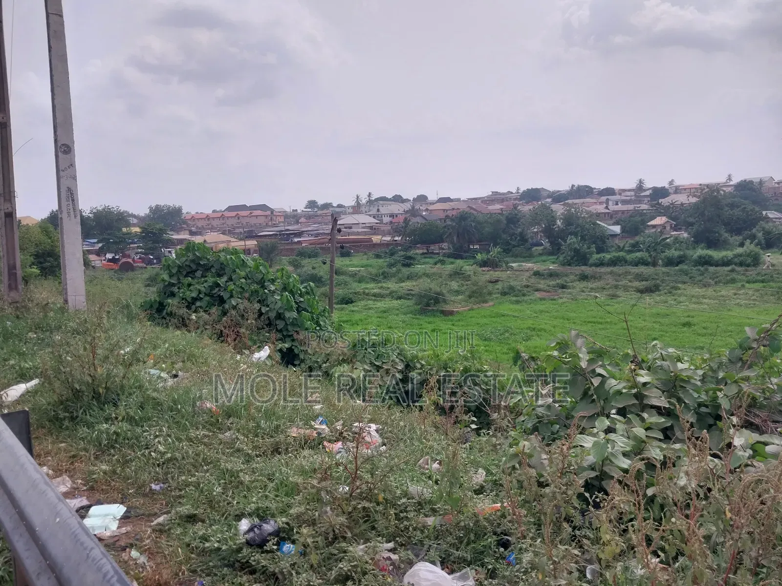 Half Plot Dwarf Fenced 4 Sale Ijegemo Semi Dry New Road in Ijegun