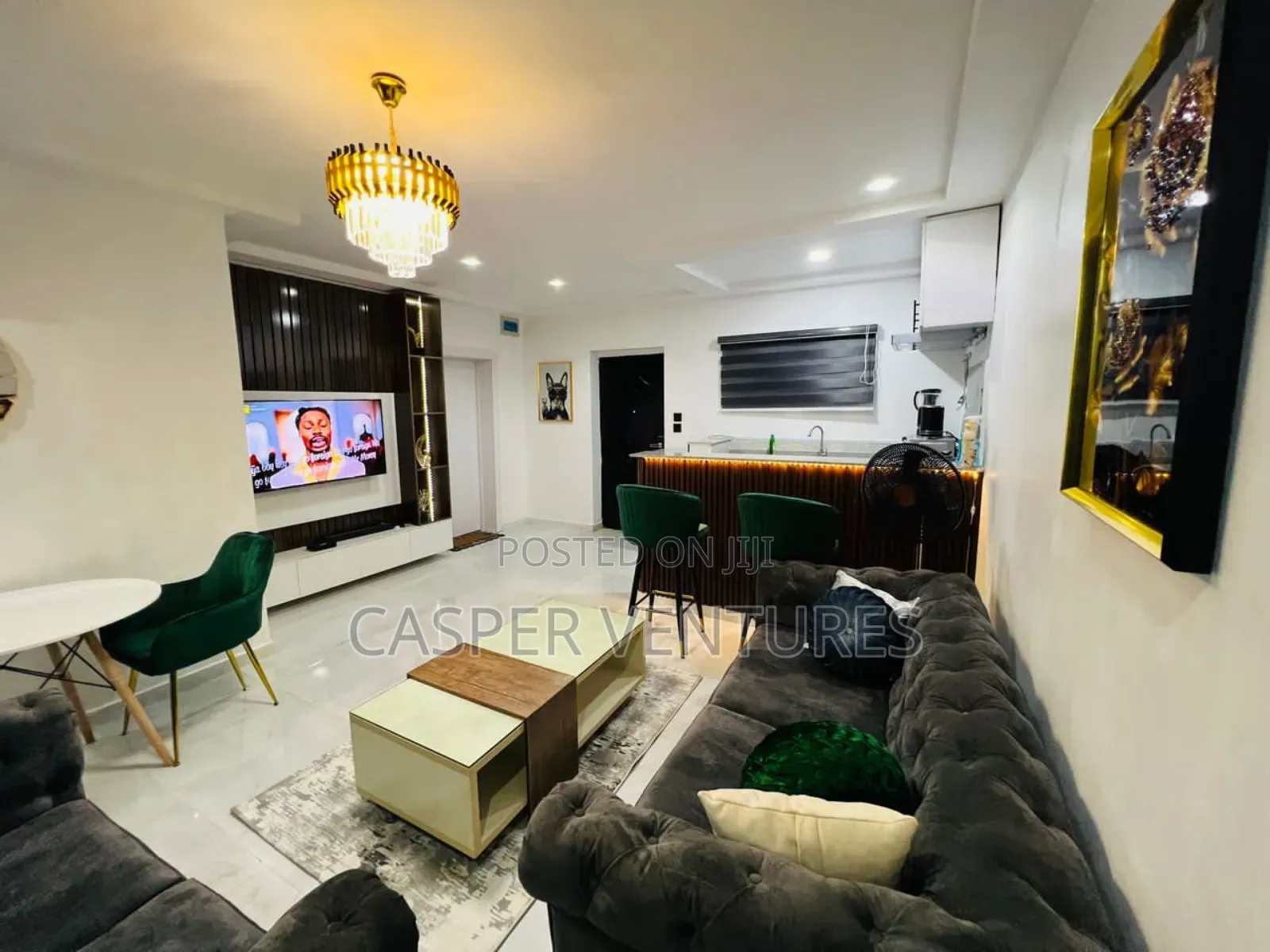 Furnished 1bdrm Room & Parlour in Meadow Hall, Ikate for rent in Ikate