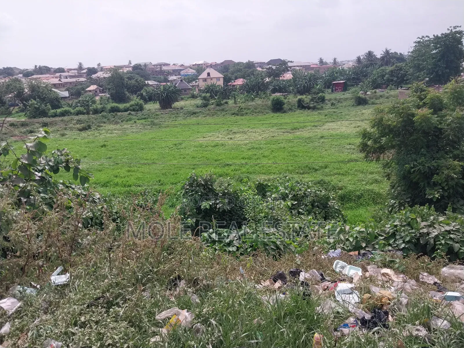 34 Acres of Land Facing Lagos Ibadan by Interchange Bridge in Sagamu