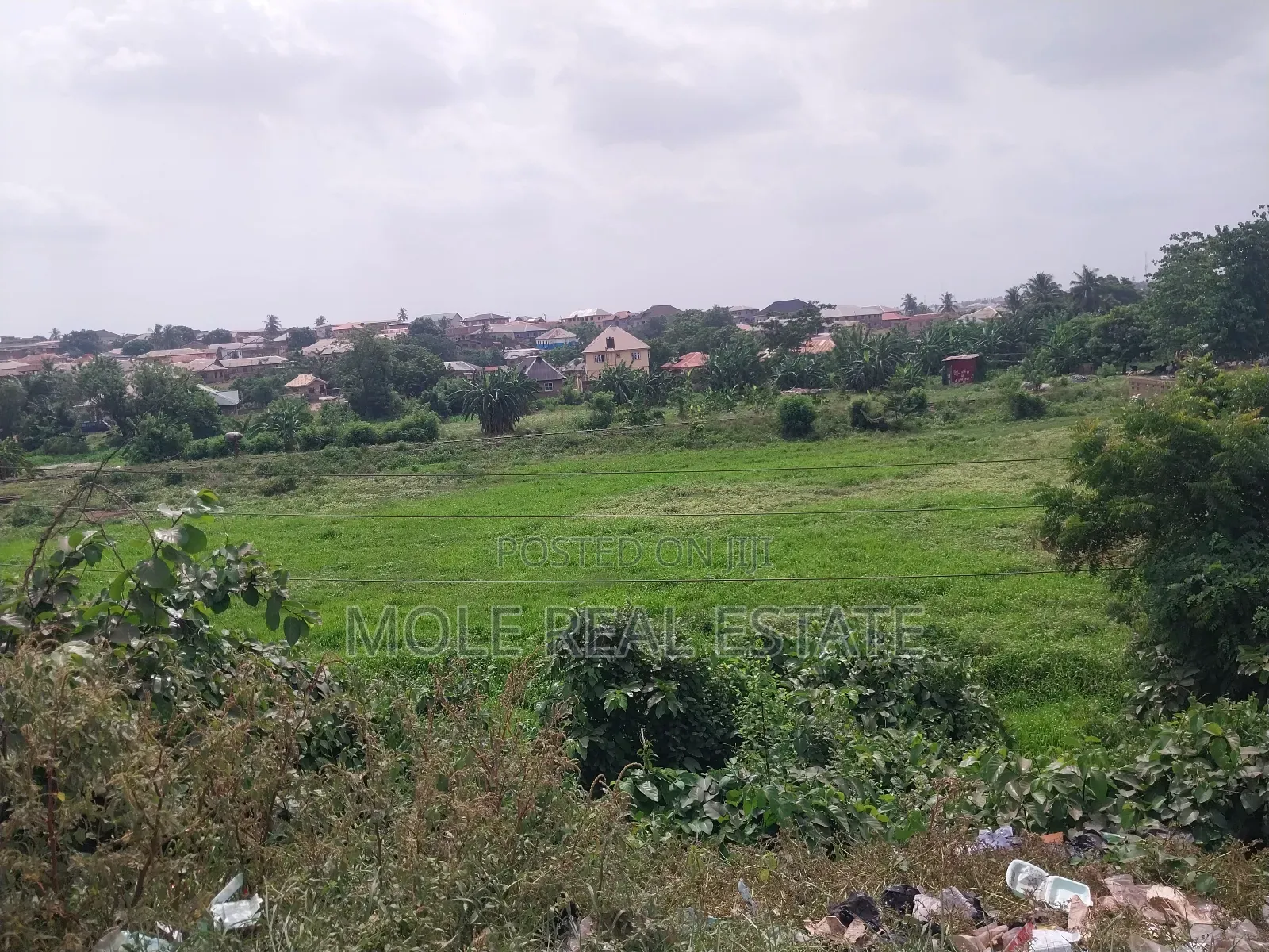 34 Acres of Land Facing Lagos Ibadan by Interchange Bridge in Sagamu