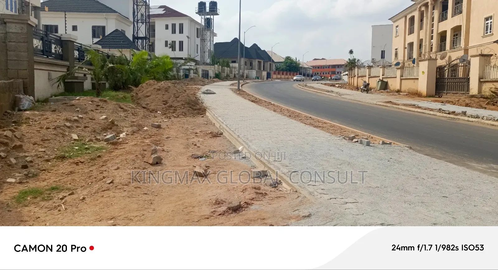 Land for Sale in Wuye Tarred Road 2018sqm Residential Plot in Wuye