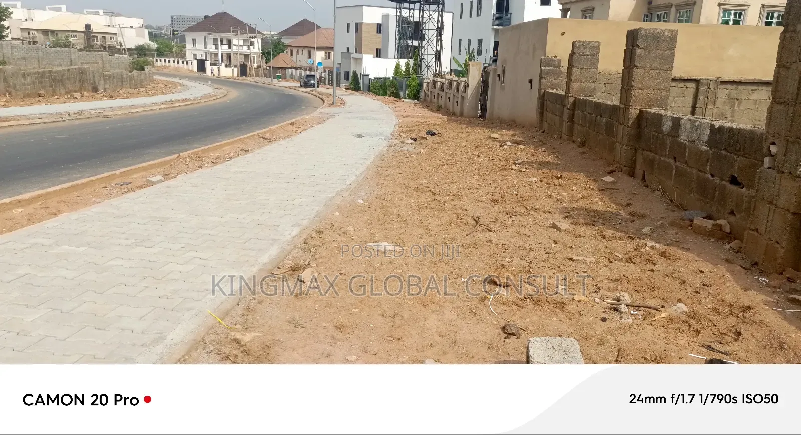 Land for Sale in Wuye Tarred Road 2018sqm Residential Plot in Wuye