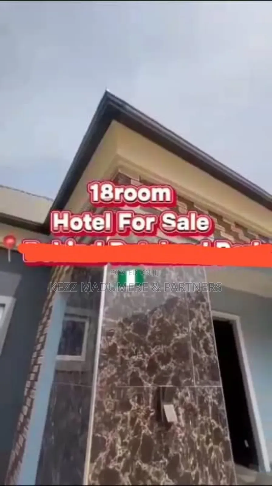 For Sale : Brand New 18 Rooms Hotel at Igwuruta , Ph in Port-Harcourt
