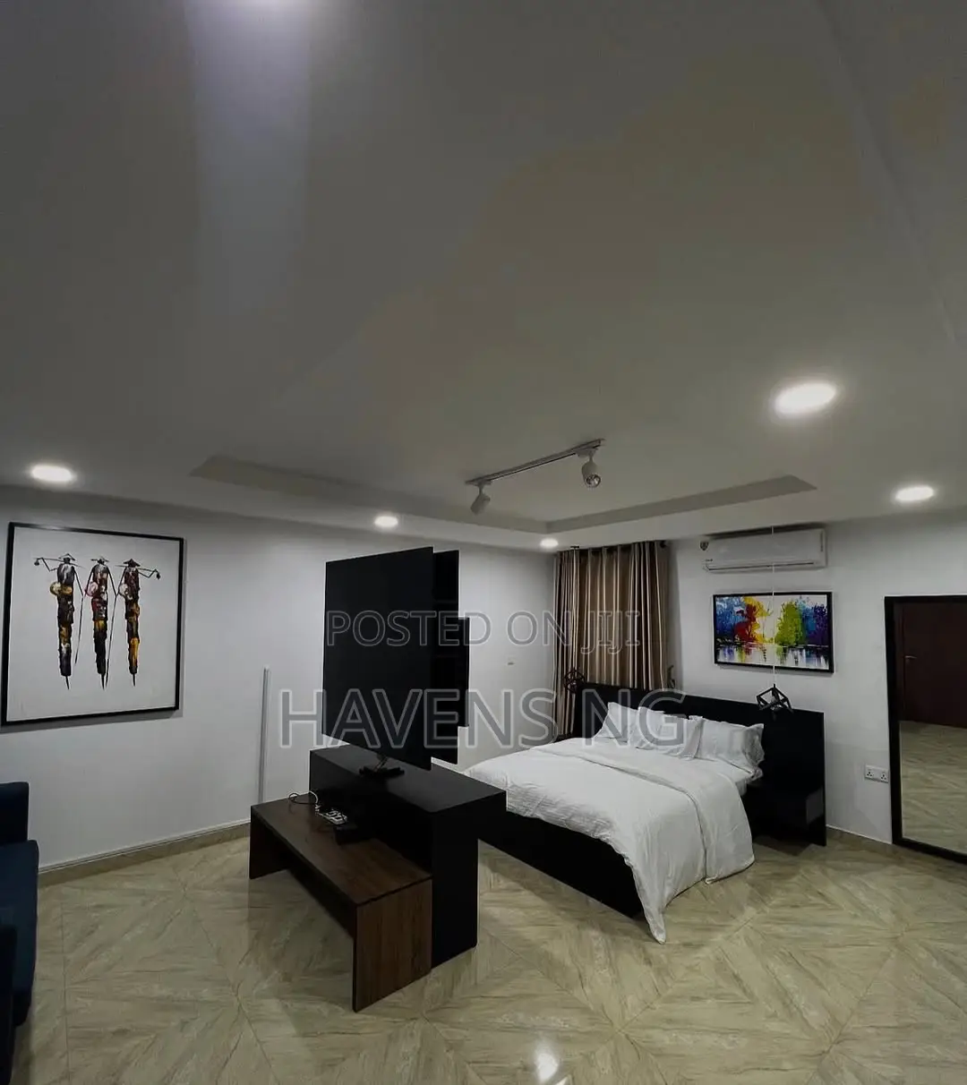 Modern Studio Apartment for Short Let in Wase