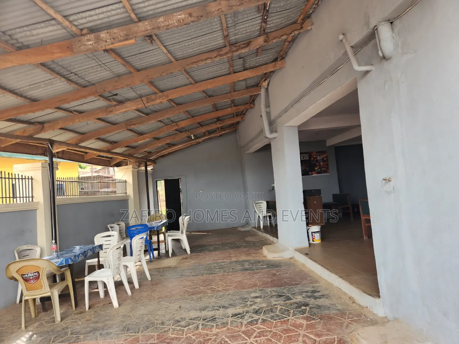 Strategic 6 Room Hotel on the Tarred Road Near Nta in Agodi