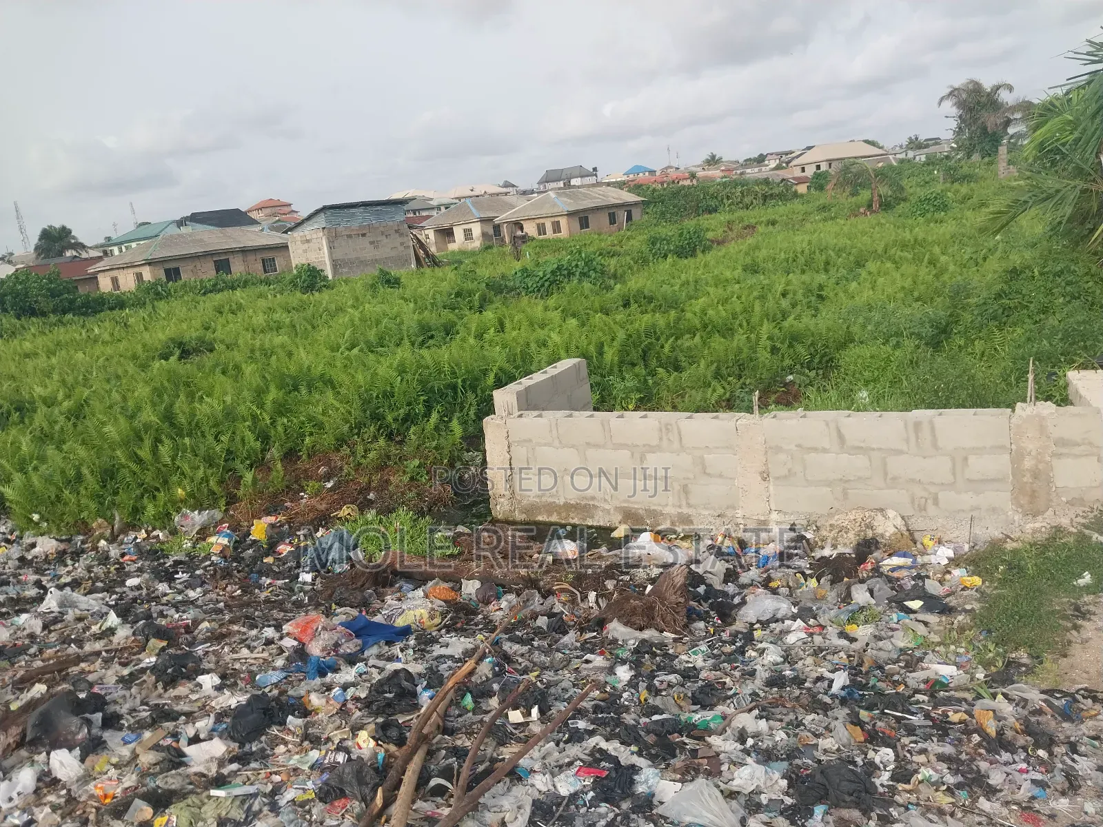 3plots of Land 4rent/ Lease Baptist B/S Ijegemo by New Rd in Ijegun