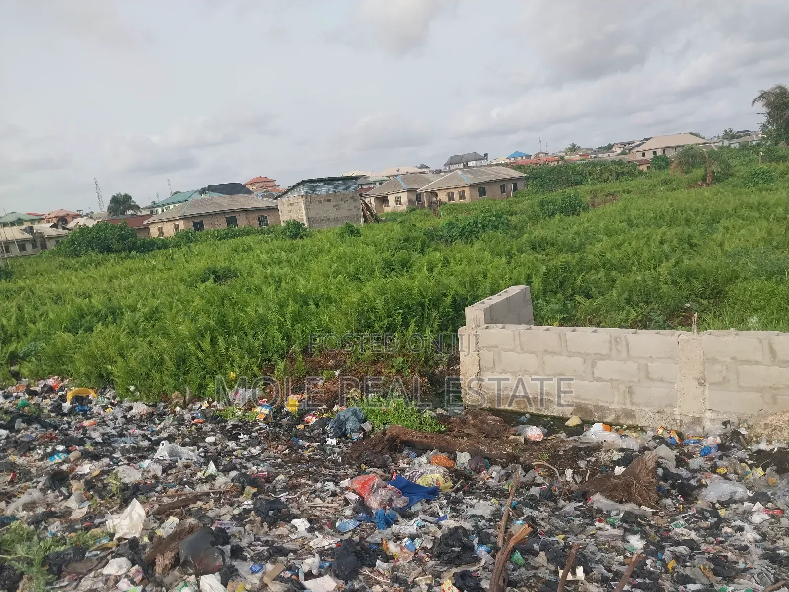 3plots of Land 4rent/ Lease Baptist B/S Ijegemo by New Rd in Ijegun