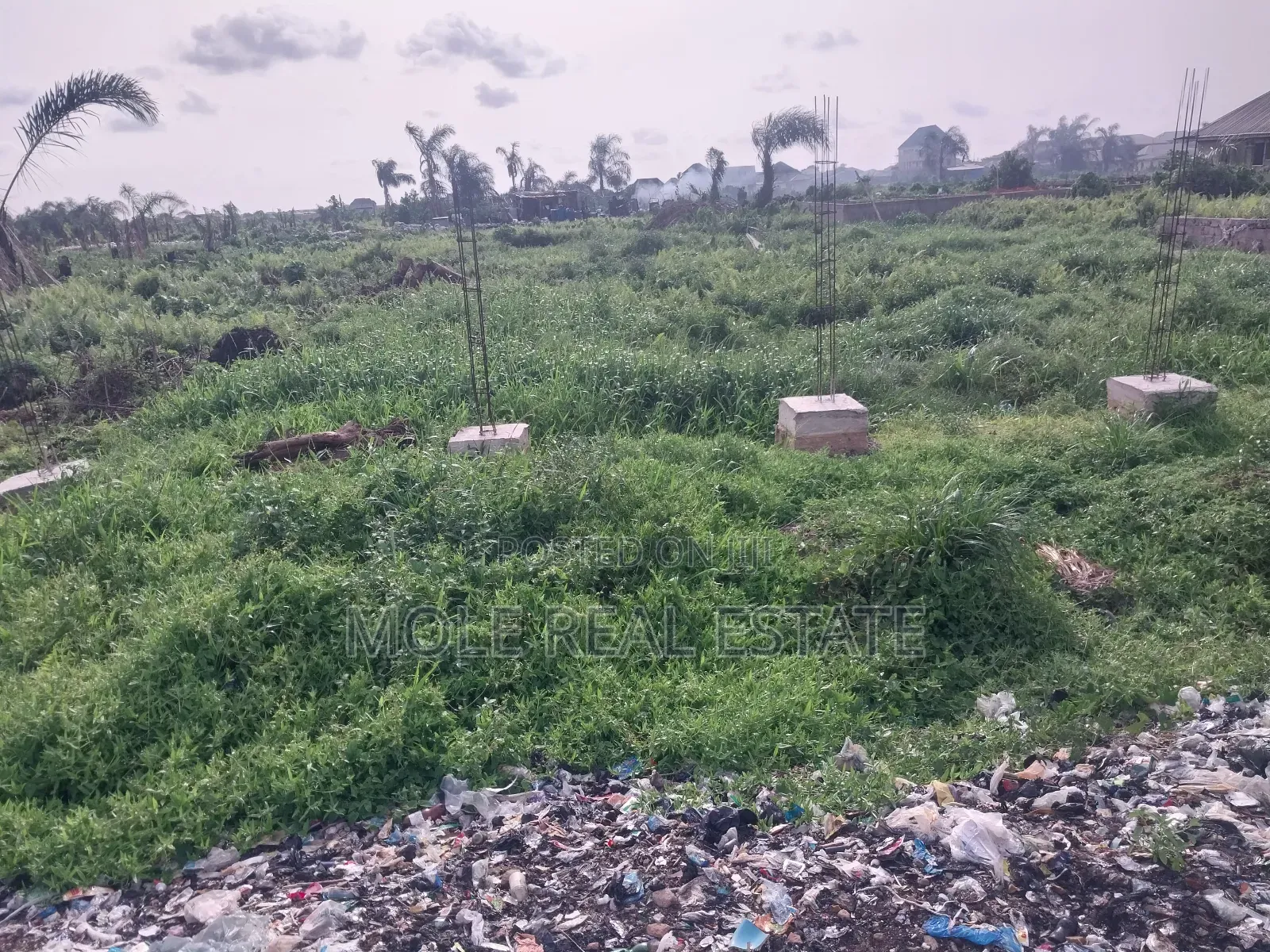 3plots of Land 4rent/ Lease Baptist B/S Ijegemo by New Rd in Ijegun