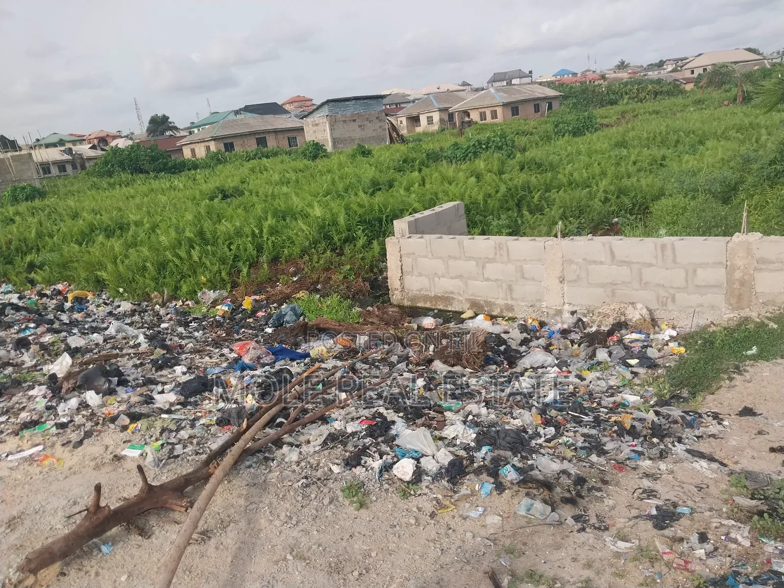 3plots of Land 4rent/ Lease Baptist B/S Ijegemo by New Rd in Ijegun