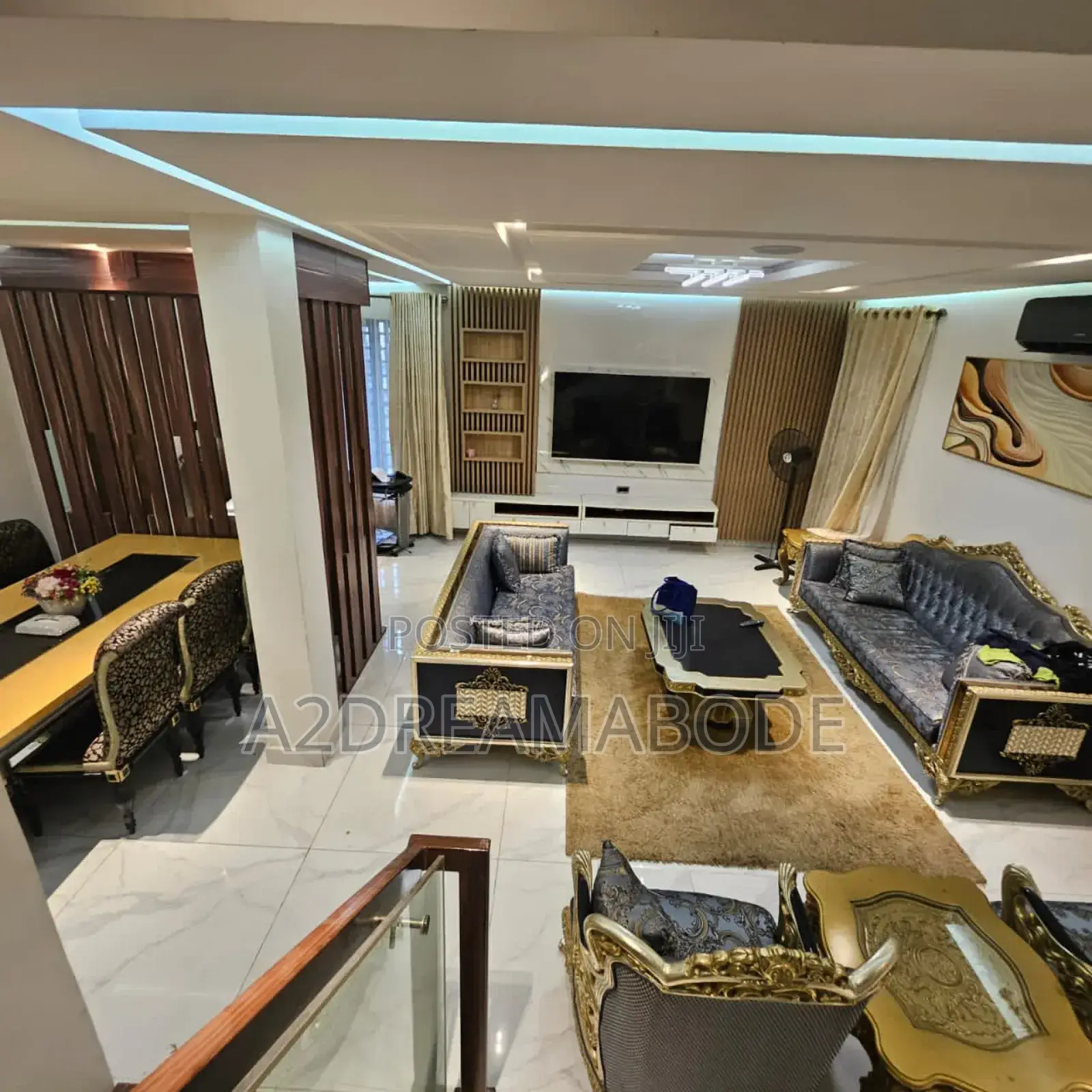 Furnished 5bdrm Duplex in Adeniyi Jones for rent in Adeniyi Jones