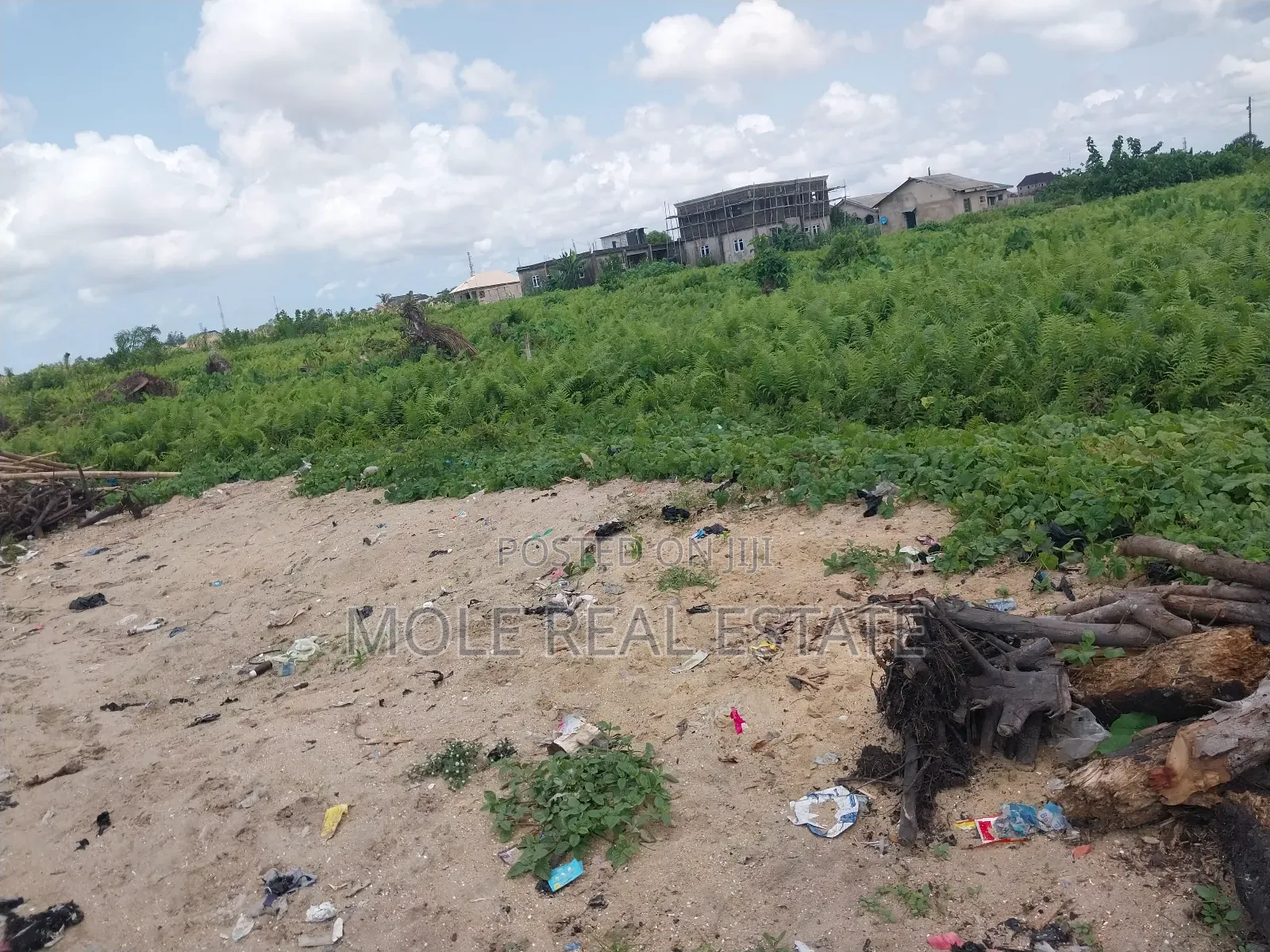 One Acre of Land Asese With Shops Facing Lagos Ibadan Way in Obafemi-Owode
