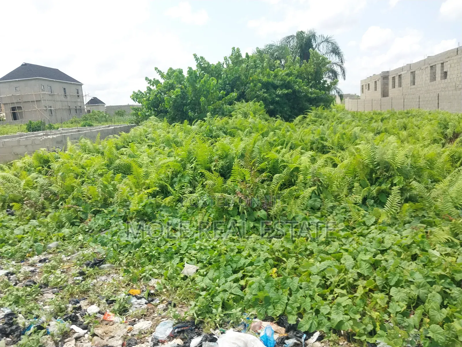 One Acre of Land Asese With Shops Facing Lagos Ibadan Way in Obafemi-Owode