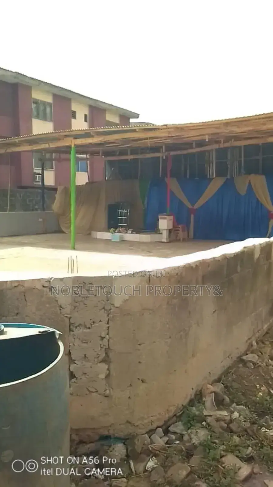 Commercial One Half Plot With Shops Along Ikotun Idimu Rd in Iseri Olofin
