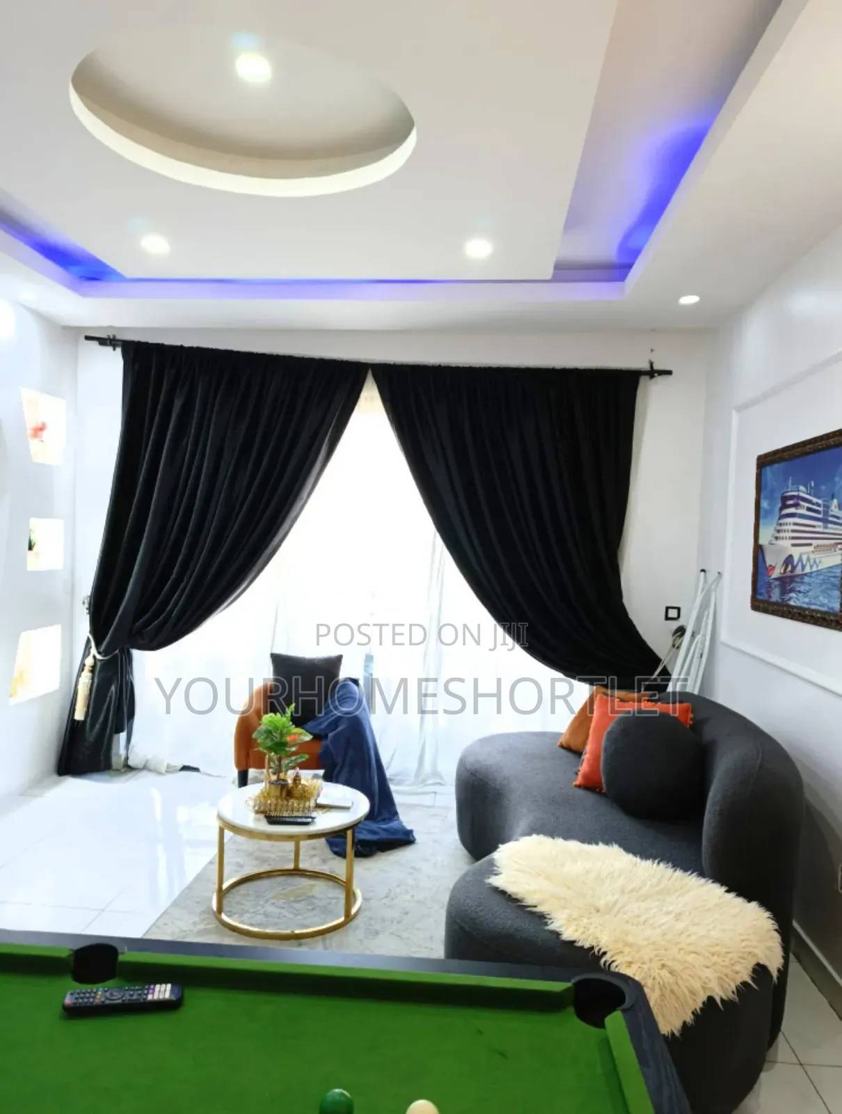 Two Bedrooms With Snooker,Gym and Rooftop in Ikate