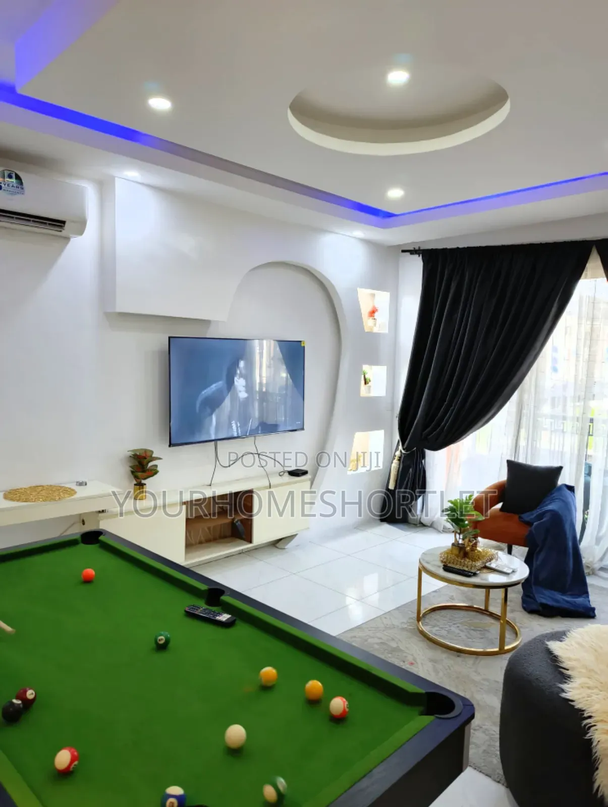 Two Bedrooms With Snooker,Gym and Rooftop in Ikate