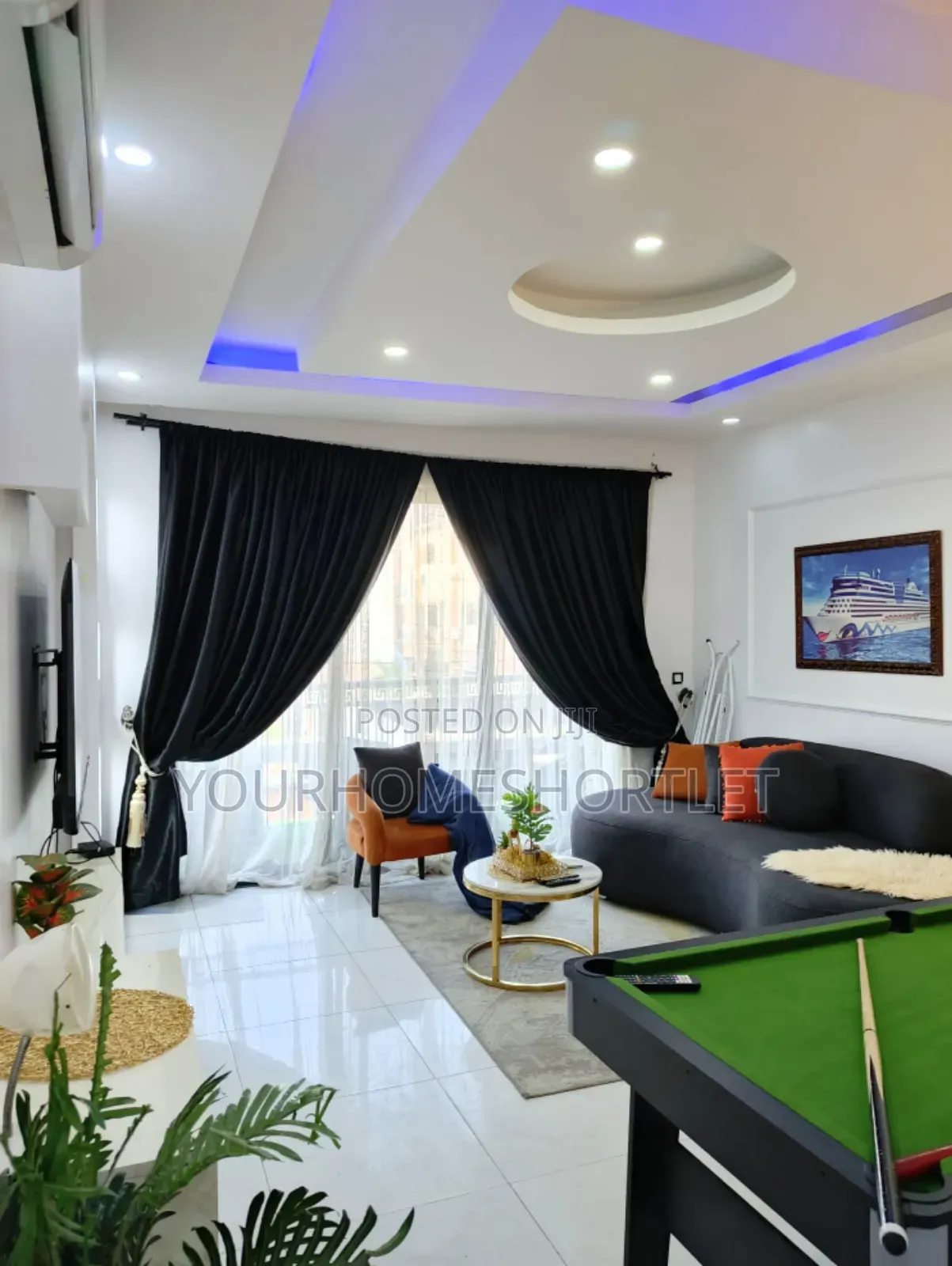 Two Bedrooms With Snooker,Gym and Rooftop in Ikate