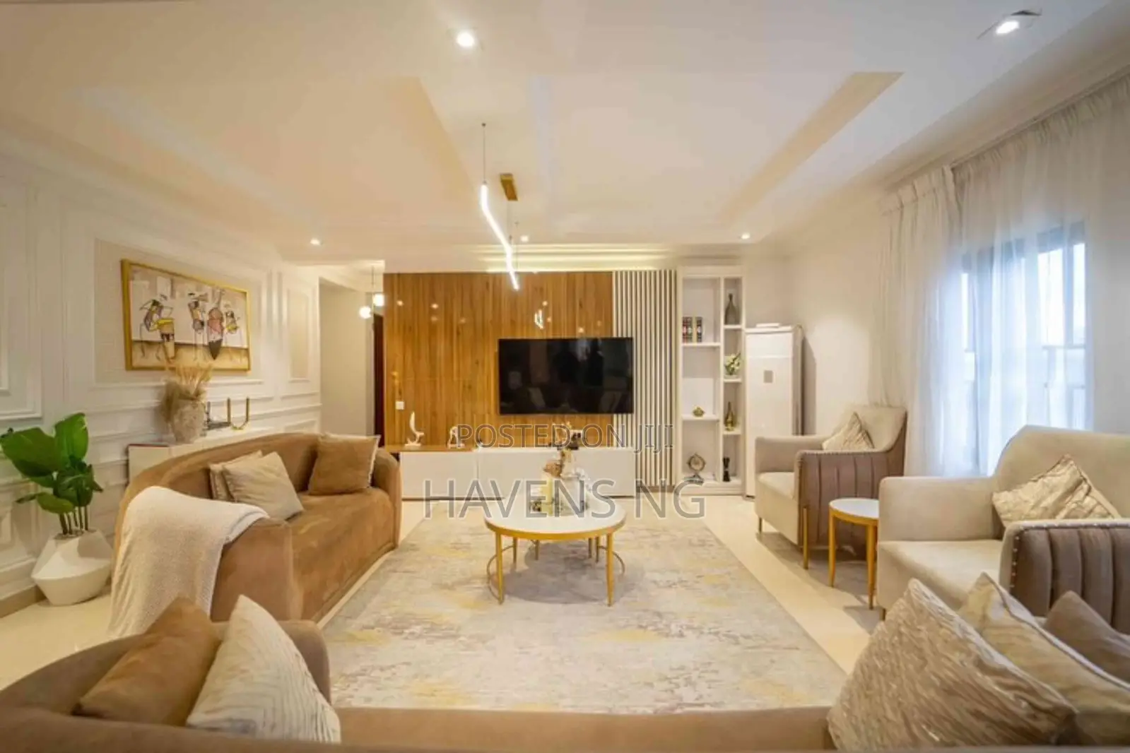 Luxurious 3-Bedroom Apartment With Modern Amenities in Ikate