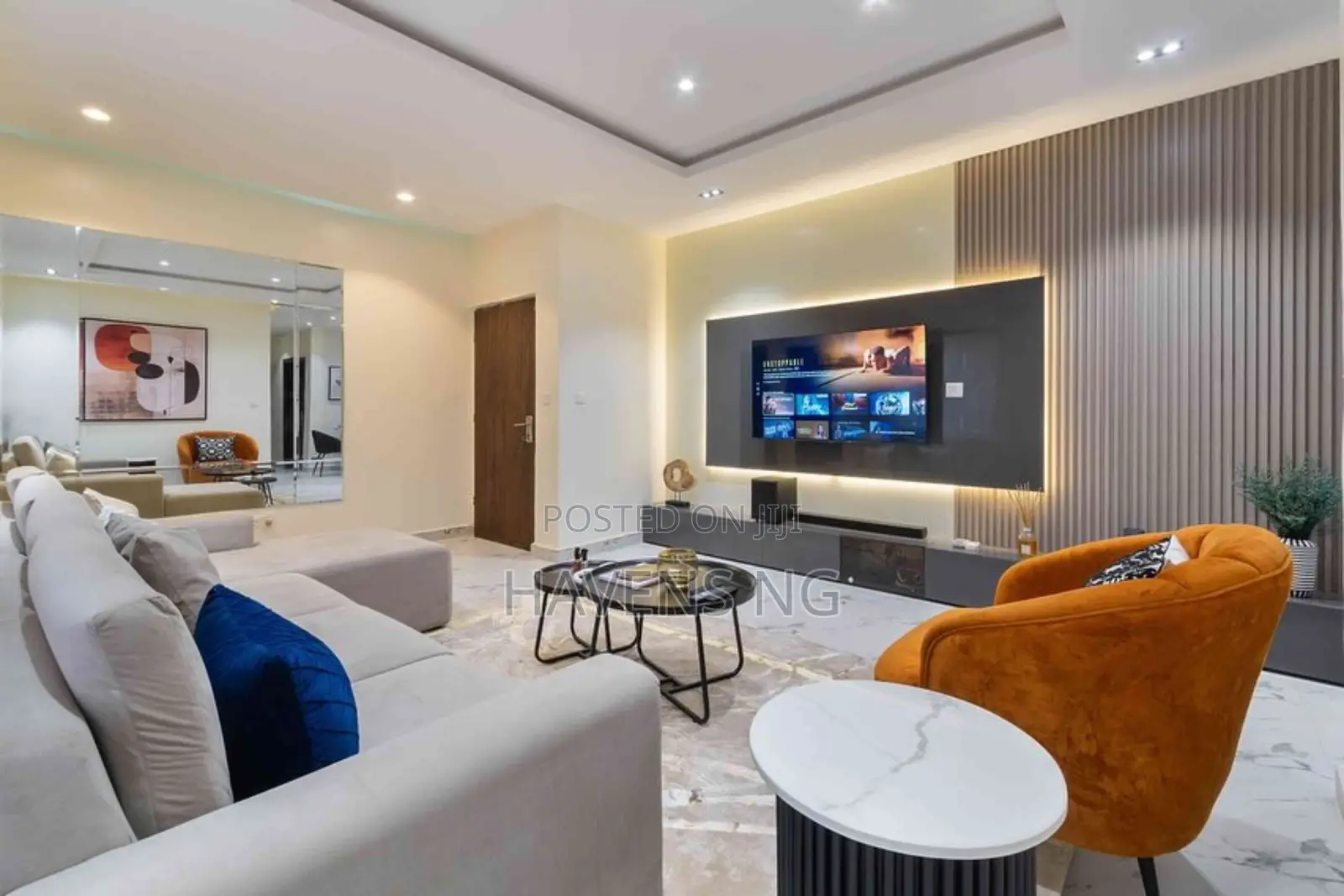 Minimalist 3-Bedroom Apartment in Ikate