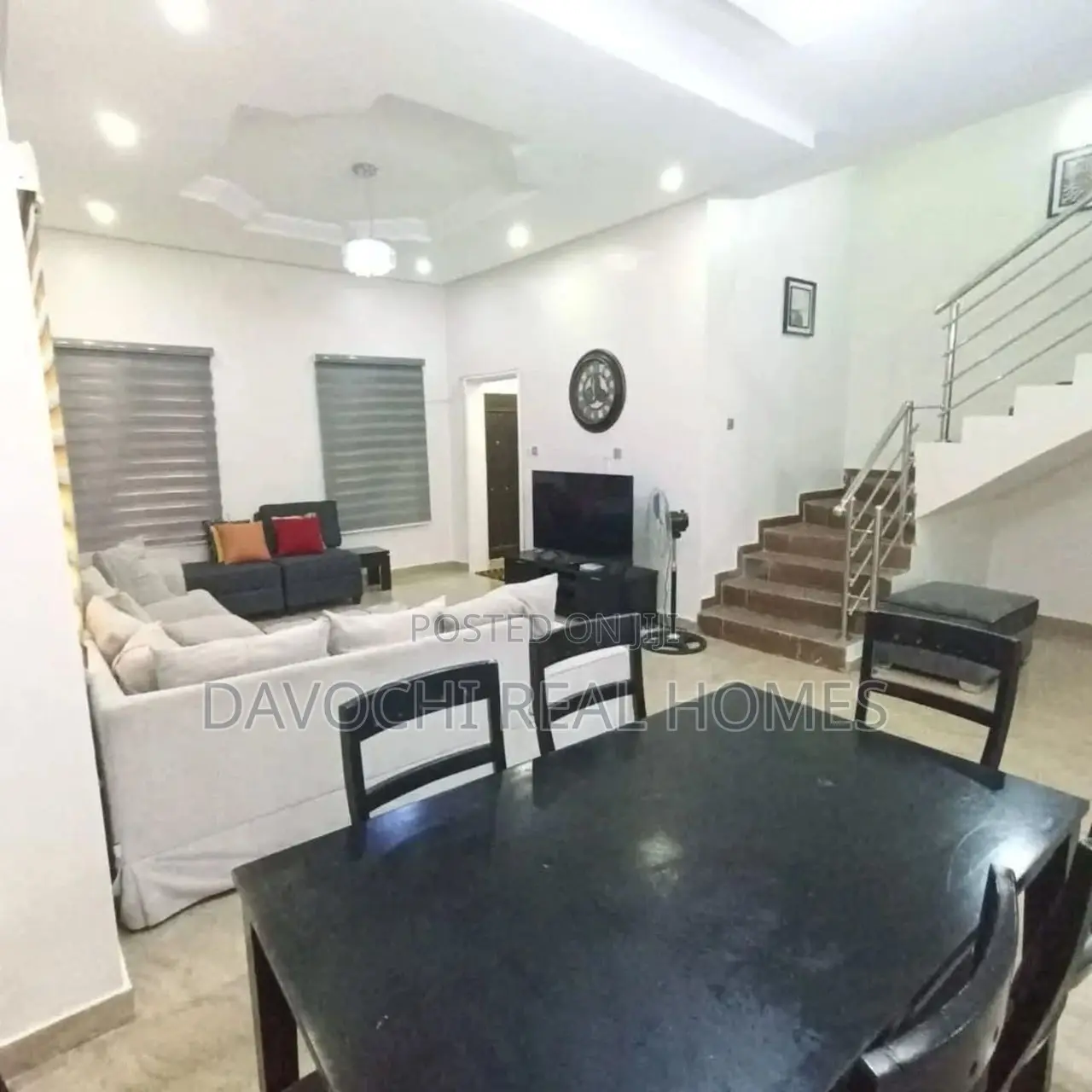 Furnished 4bdrm Duplex in Chevron Drive for rent in Chevron