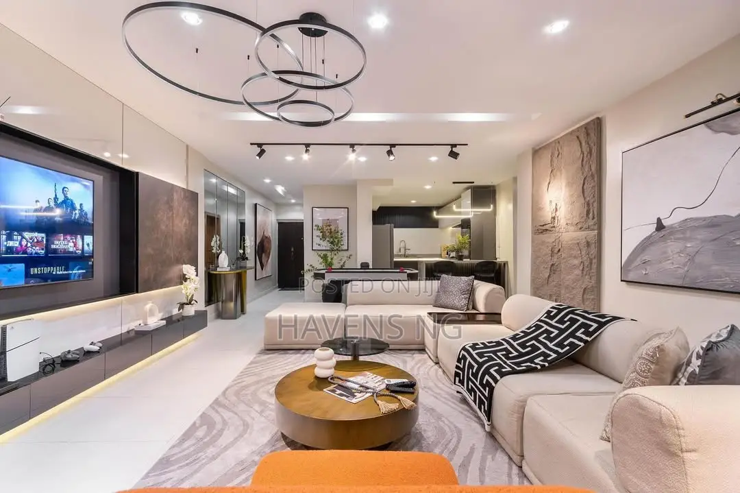 2-Bedroom Apartment Ps5, Pool, and Smart Home in Lekki Phase 1
