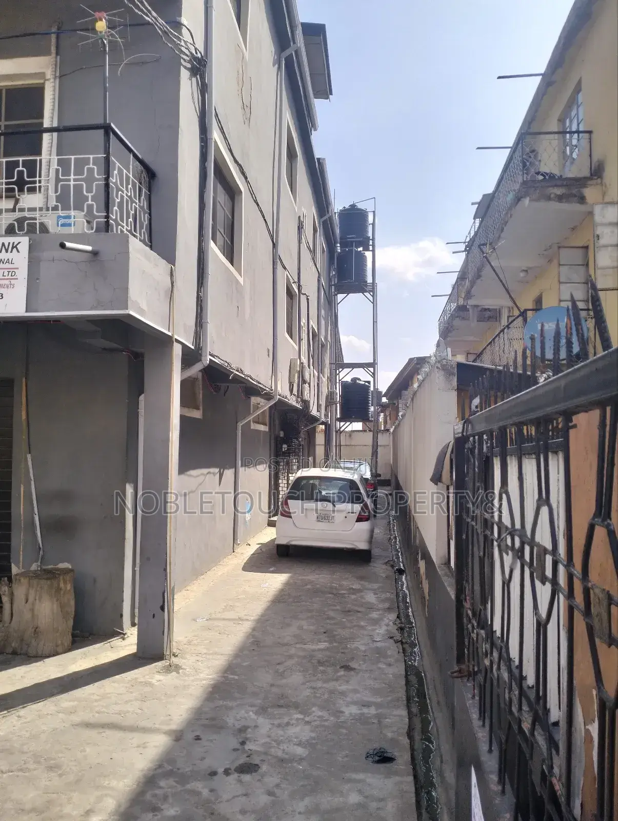 Commercial Block of 6flats at Anifowoshe Ikeja Lagos in Allen Avenue