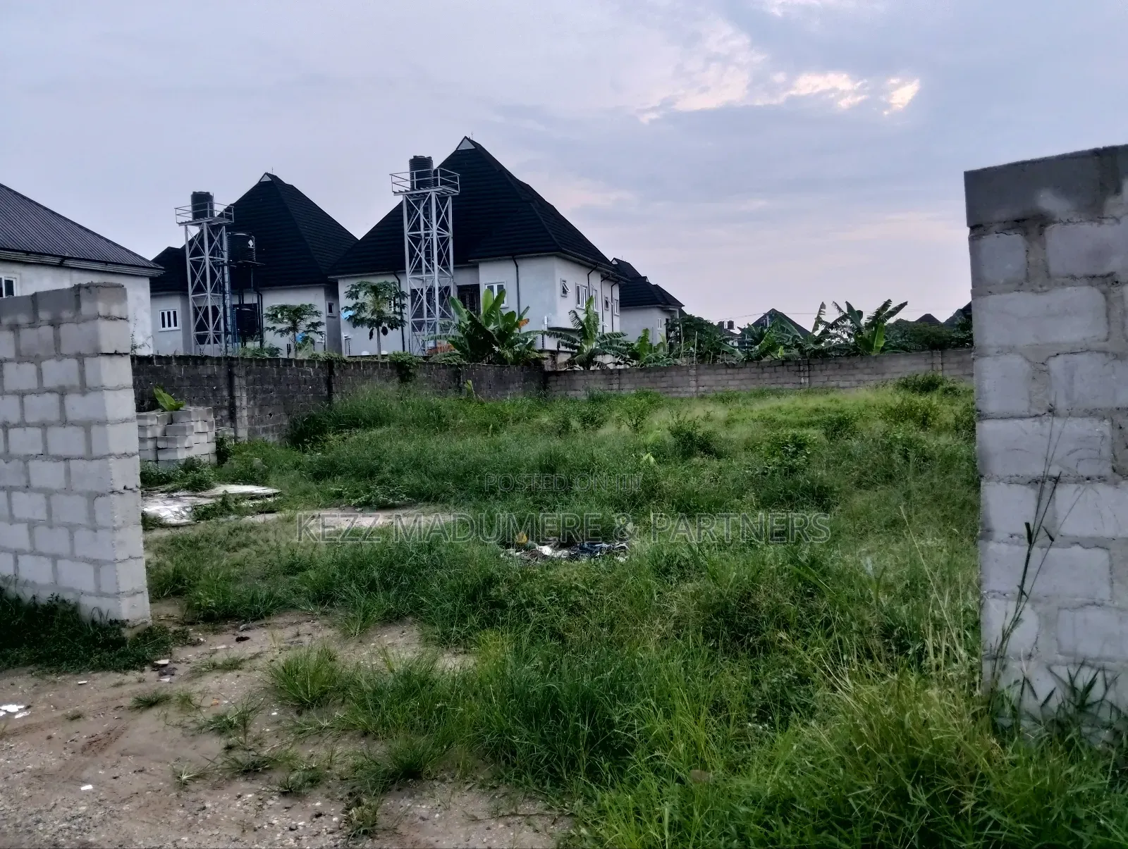 For Sale : Fenced 2 Plots at Royal Estate, Sars Road , Ph in Port-Harcourt