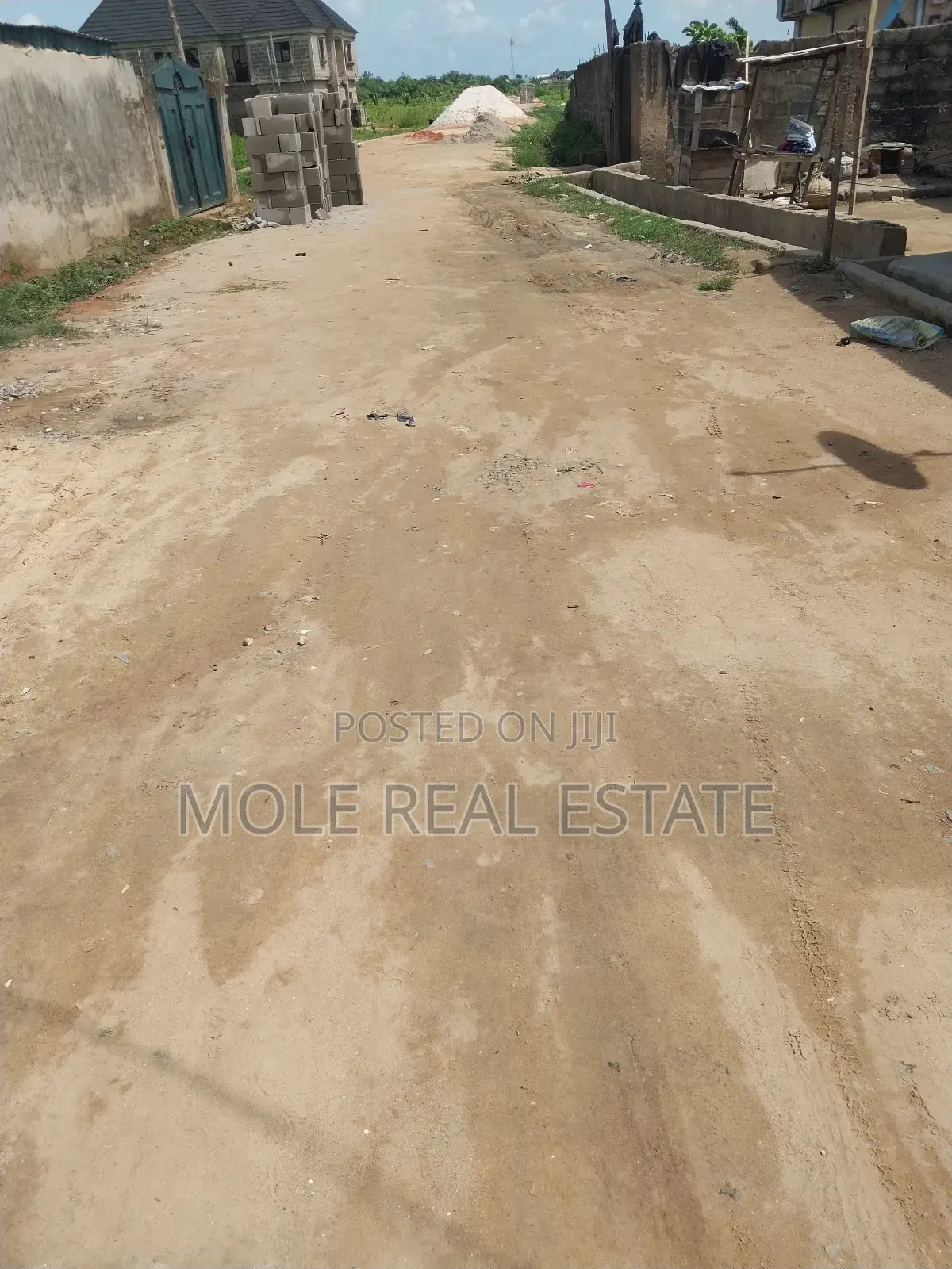 300sqm Fenced Gated Half Plot on Tarred Rd Dopemu Agege in Dopemu