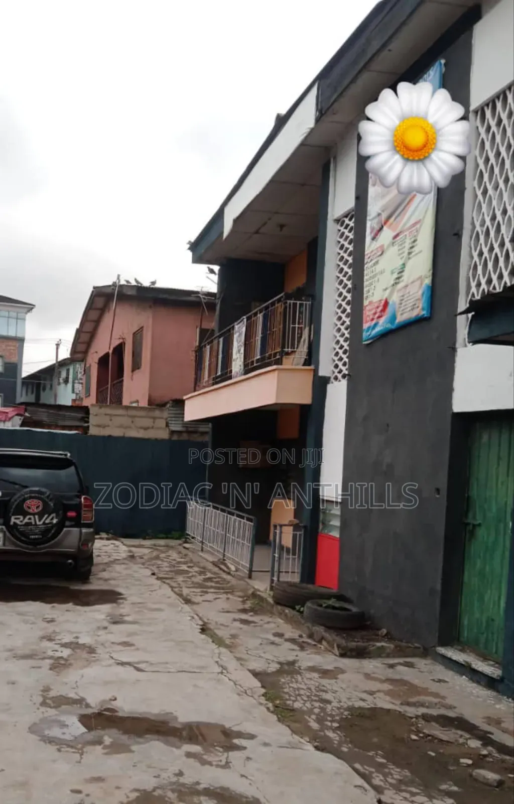 Large Block of Flat on 2 Plots at Daleko Mushin in Mushin