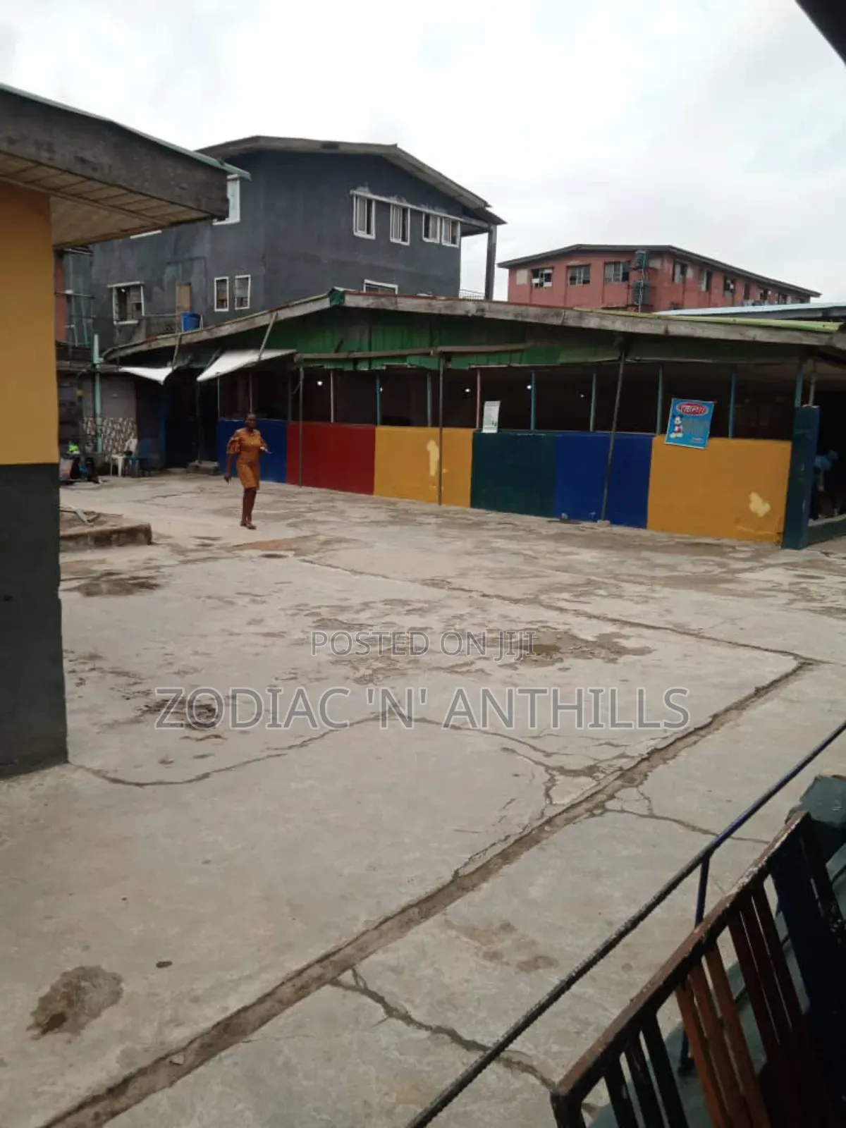 Large Block of Flat on 2 Plots at Daleko Mushin in Mushin