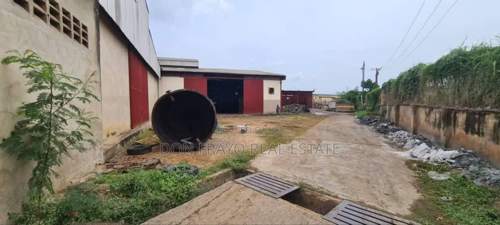 Werehouse on 10,218 SQM Land for Sale at Oluyole Estate In in Oluyole Estate