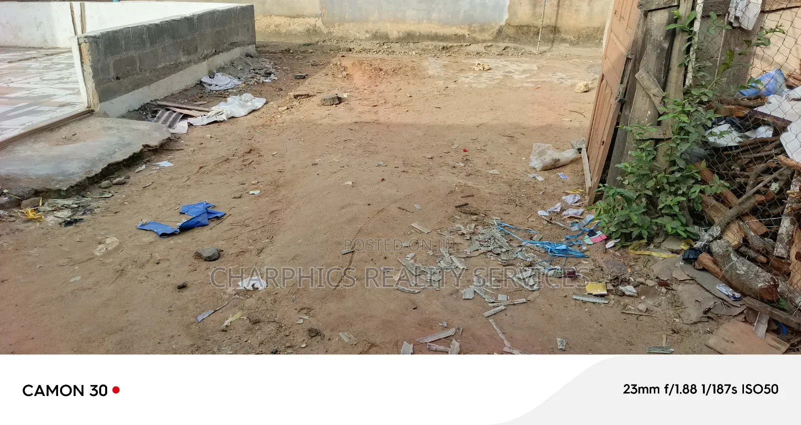 Plot of Land With Old Structure at Along Ebute Rd Ikorodu in Ebute
