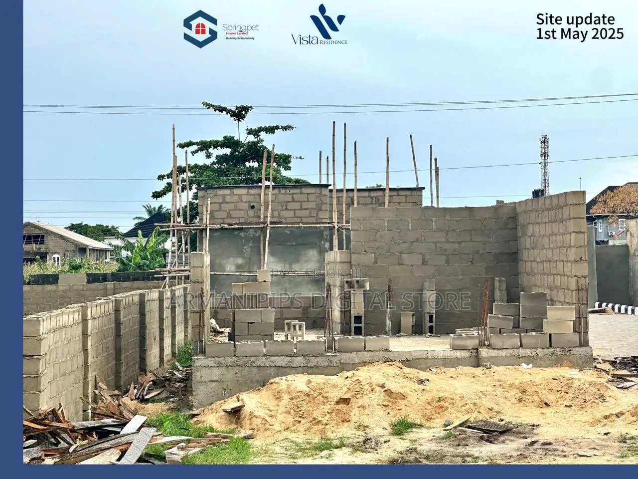 2bdrm Townhouse/Terrace in Springpet Homes, Olokonla for sale in Olokonla