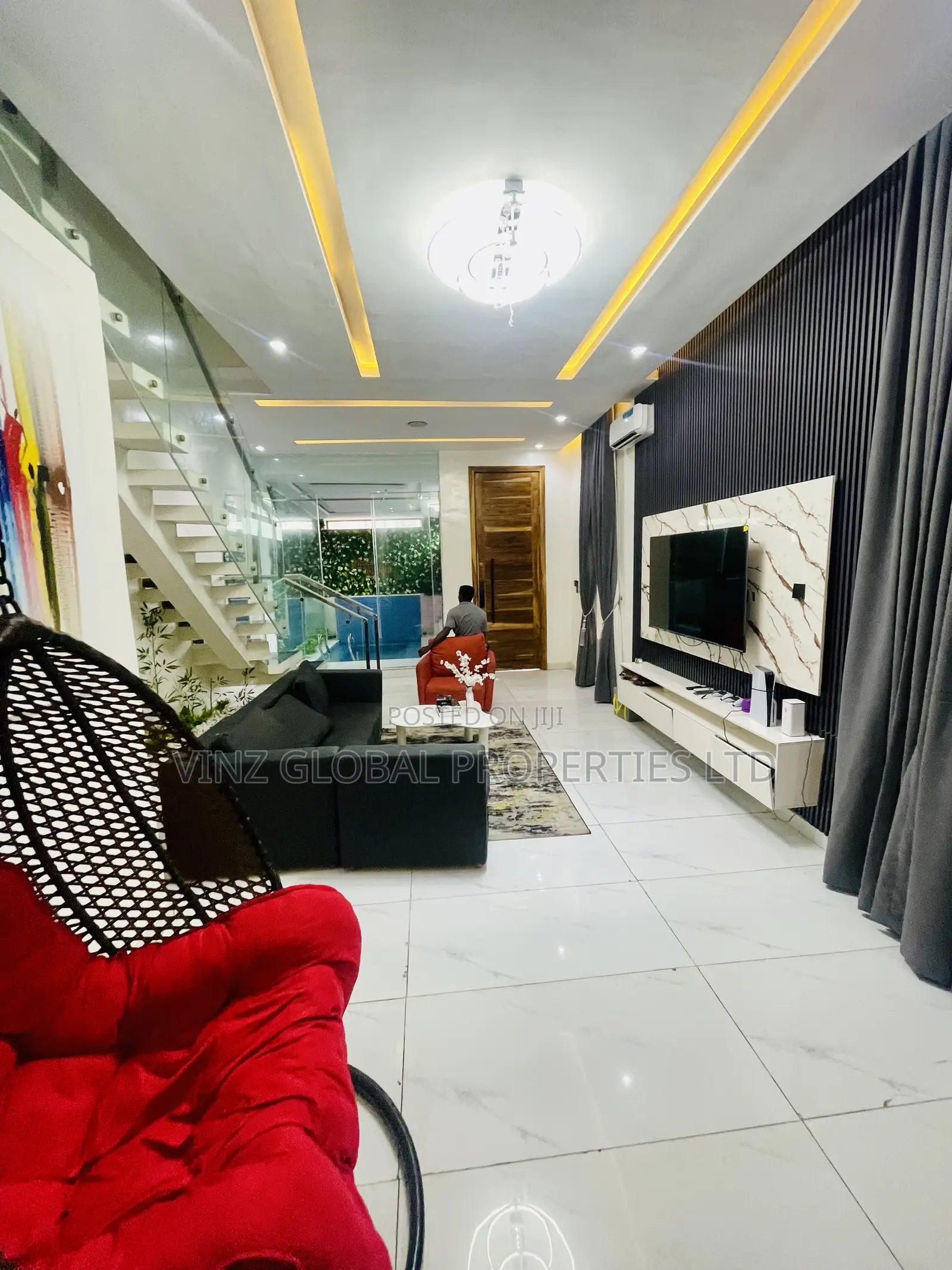 Luxurious 3 Bedroom Duplex With a Pool, Ps5, a Party Lounge in Lekki